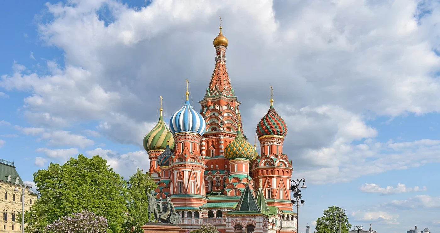 Saint Basil's Cathedral, Red Square, Moscow, Russia
