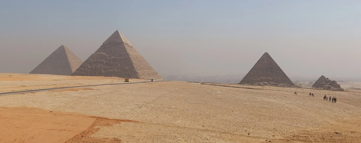 Pyramids of Giza, Giza Plateau, Egypt