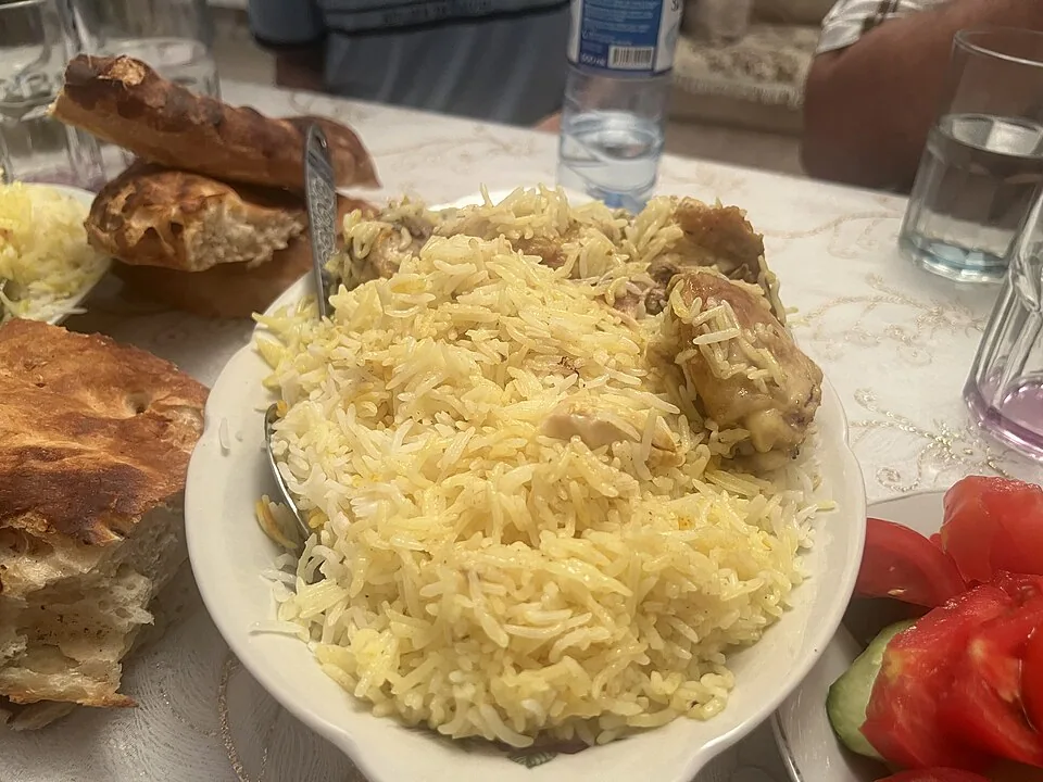Azerbaijani plov rice dish
