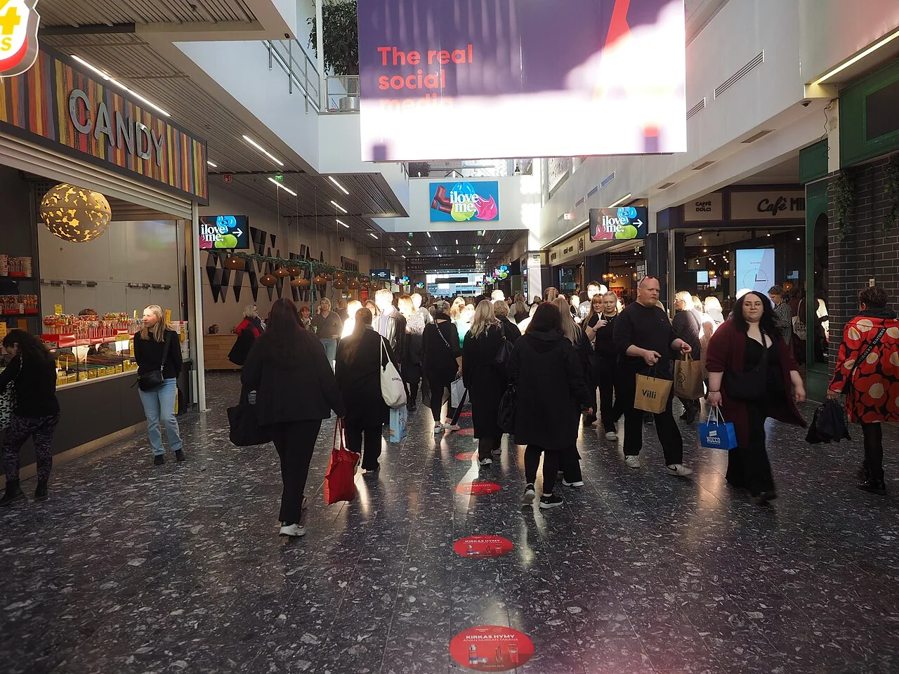 Interior of the Helsinki Convention and Fair Centre