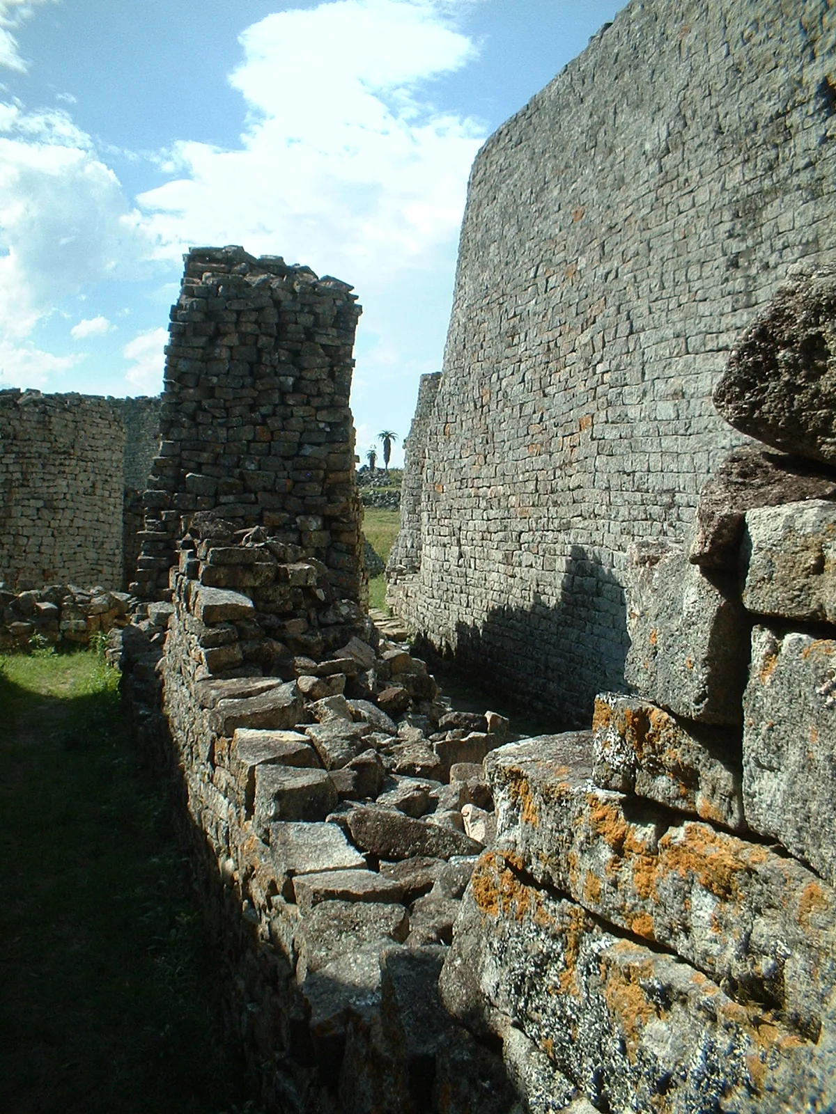 Dry-stone masonry at Great Zimbabwe