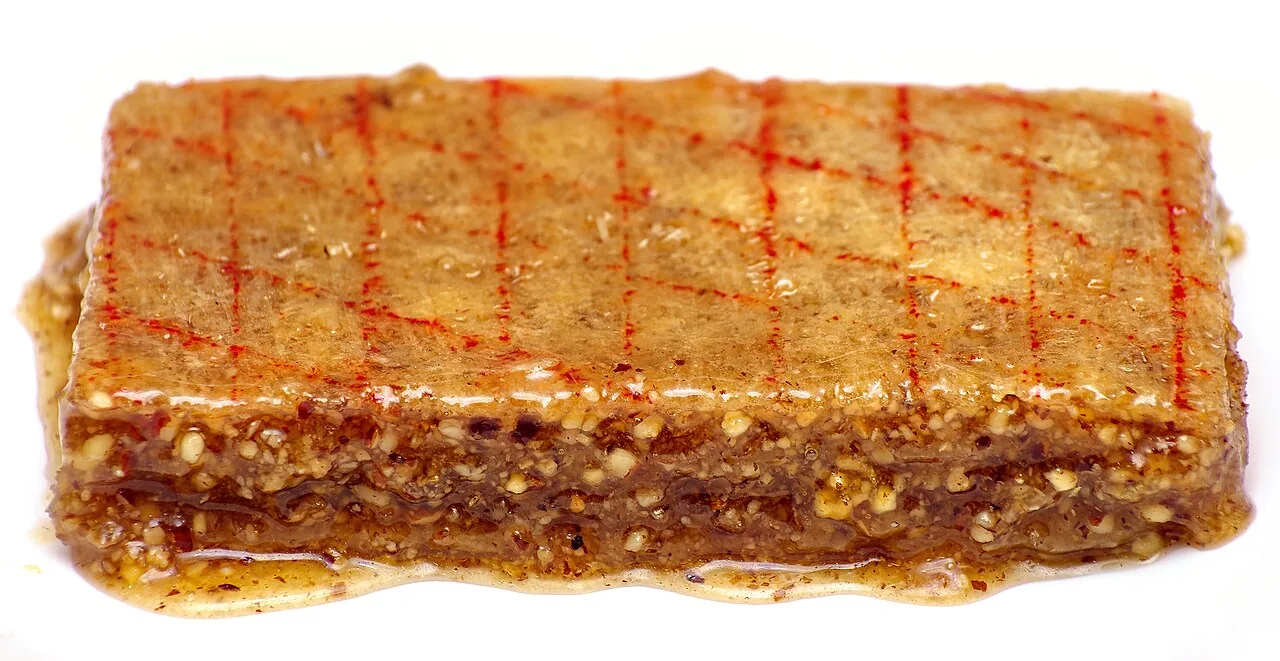 Sheki pakhlava, also known as Sheki halva, Azerbaijan