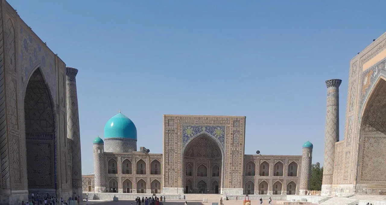 Registan Square in Samarkand, Uzbekistan