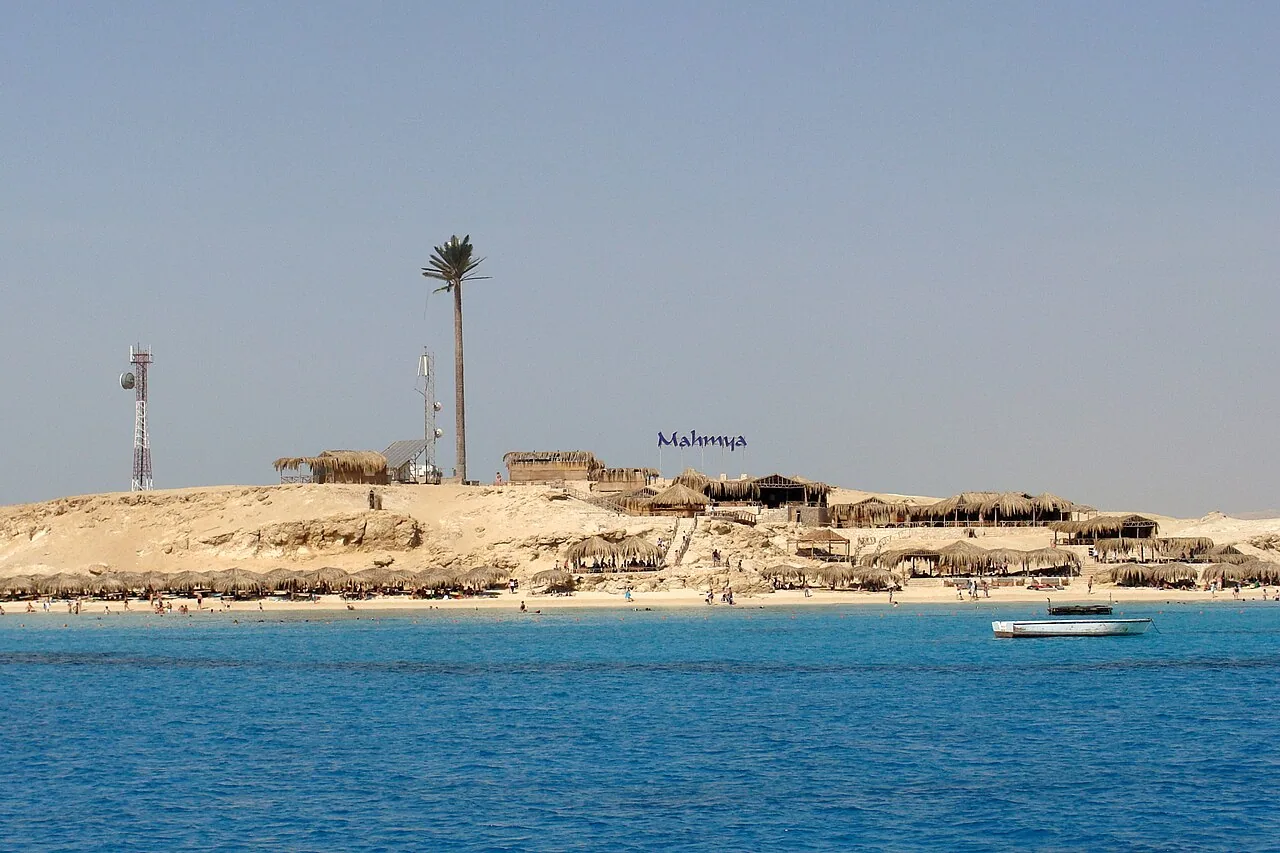 Mahmya beach on Giftun Island near Hurghada, Egypt