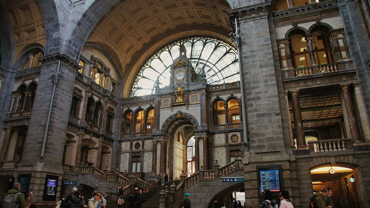 Antwerp Central railway station, Belgium