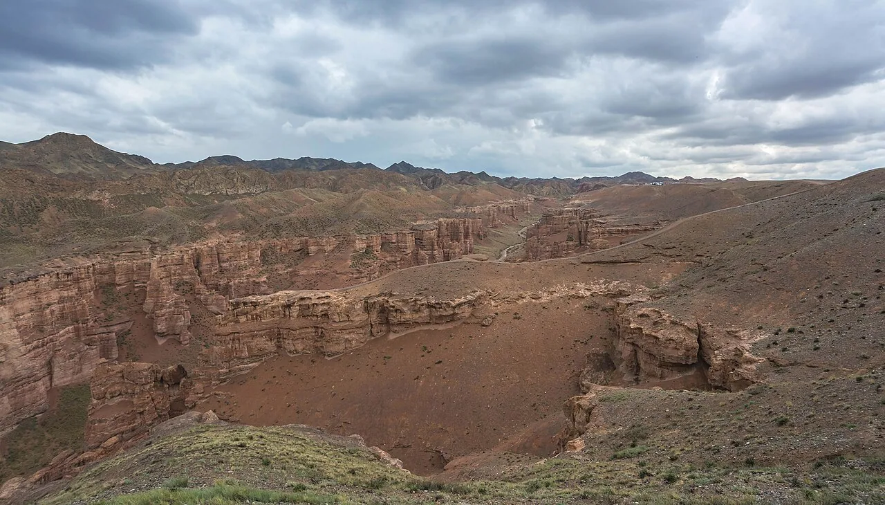 The Valley of Castles in Charyn Canyon, Kazakhstan