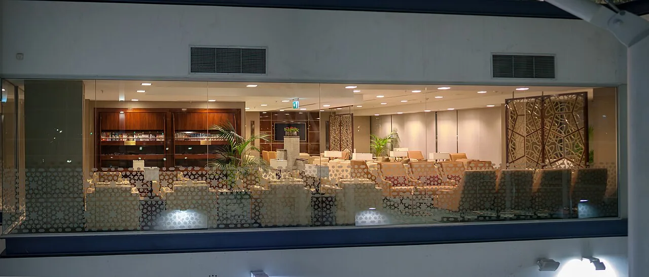 Emirates Lounge at Cape Town International Airport, South Africa